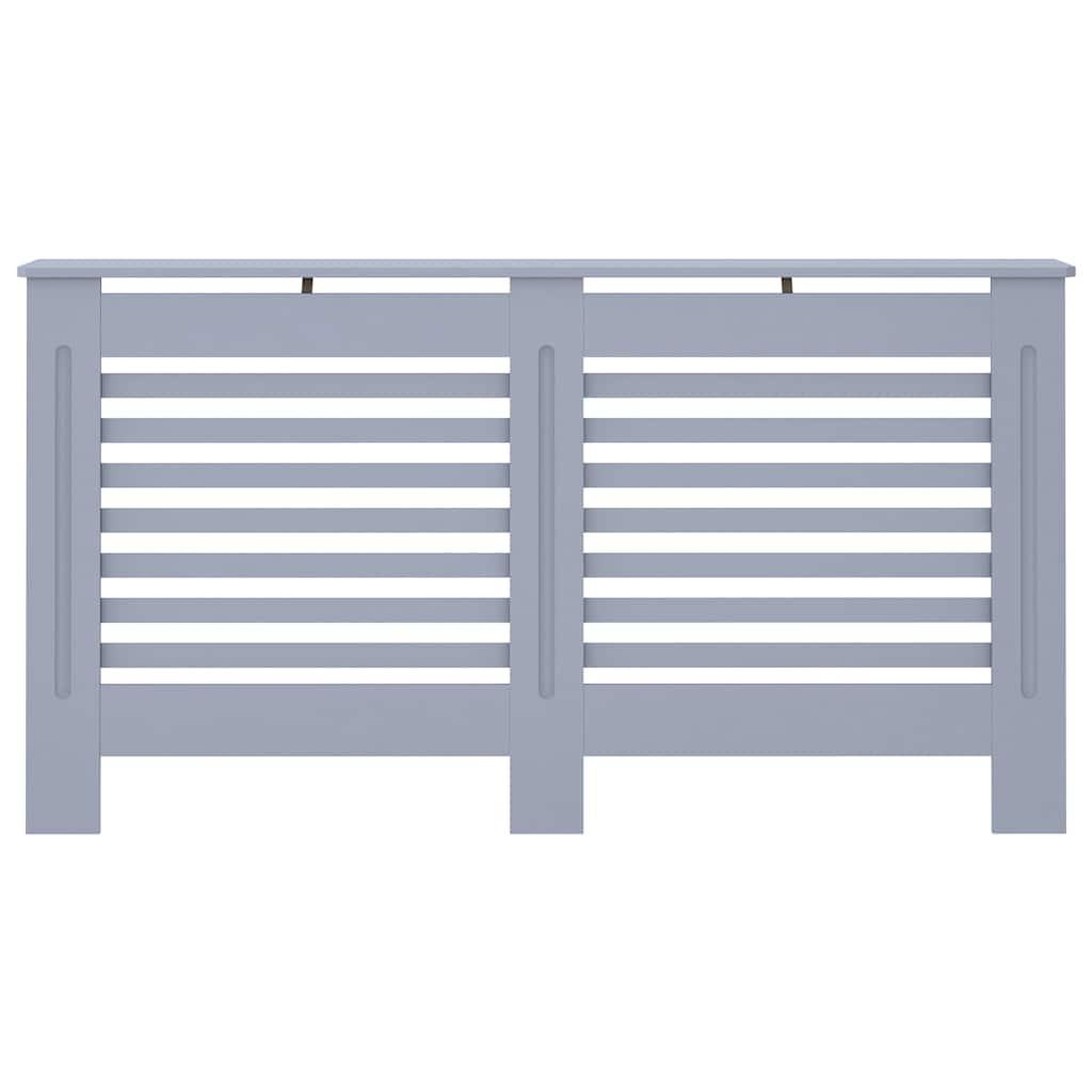 Voir la diapositive 4 : VIDAXL Cache-radiateur anthracite 152x19x81,5 cm MDF