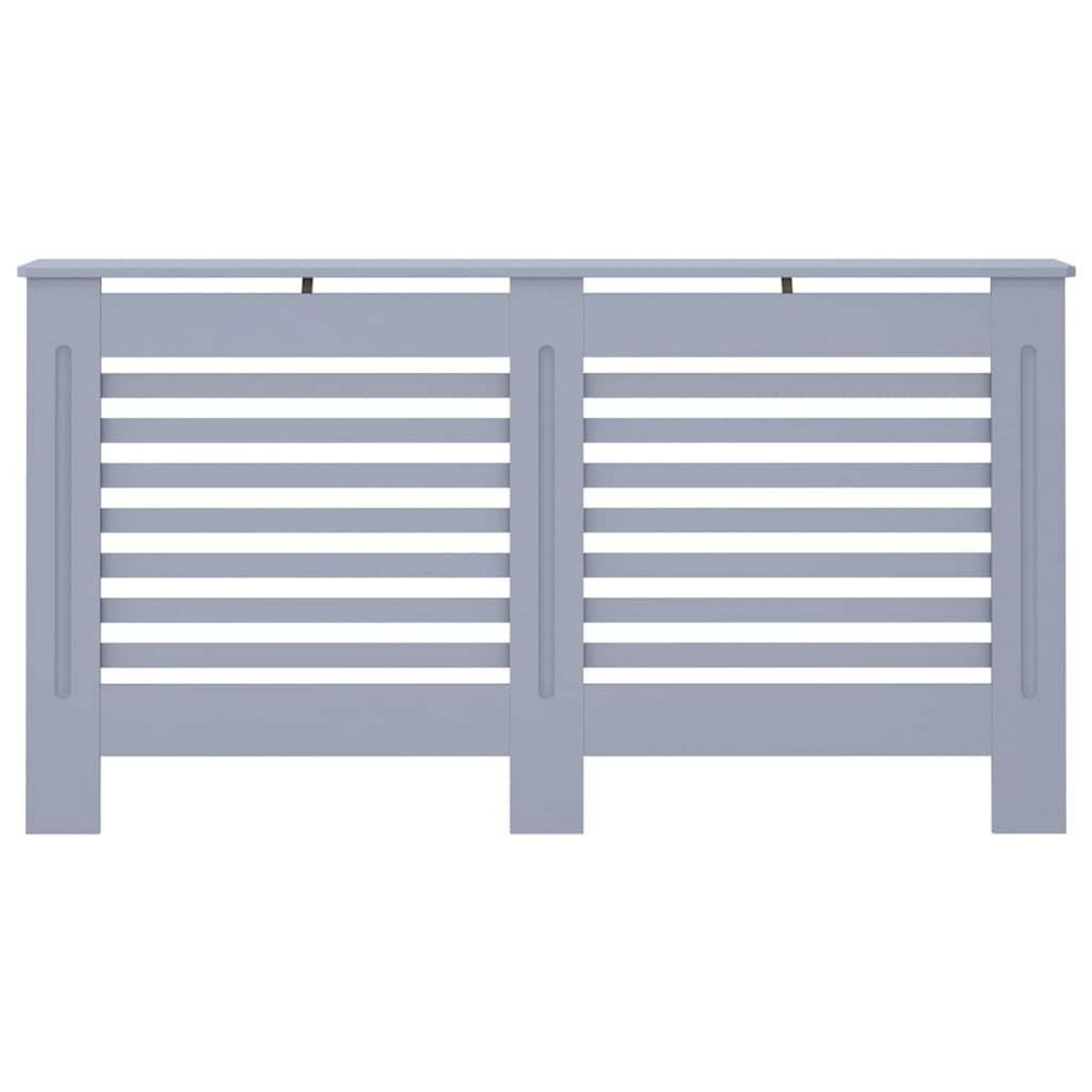 VIDAXL Cache-radiateur anthracite 152x19x81,5 cm MDF