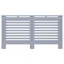 Voir la diapositive 4 : VIDAXL Cache-radiateur anthracite 152x19x81,5 cm MDF