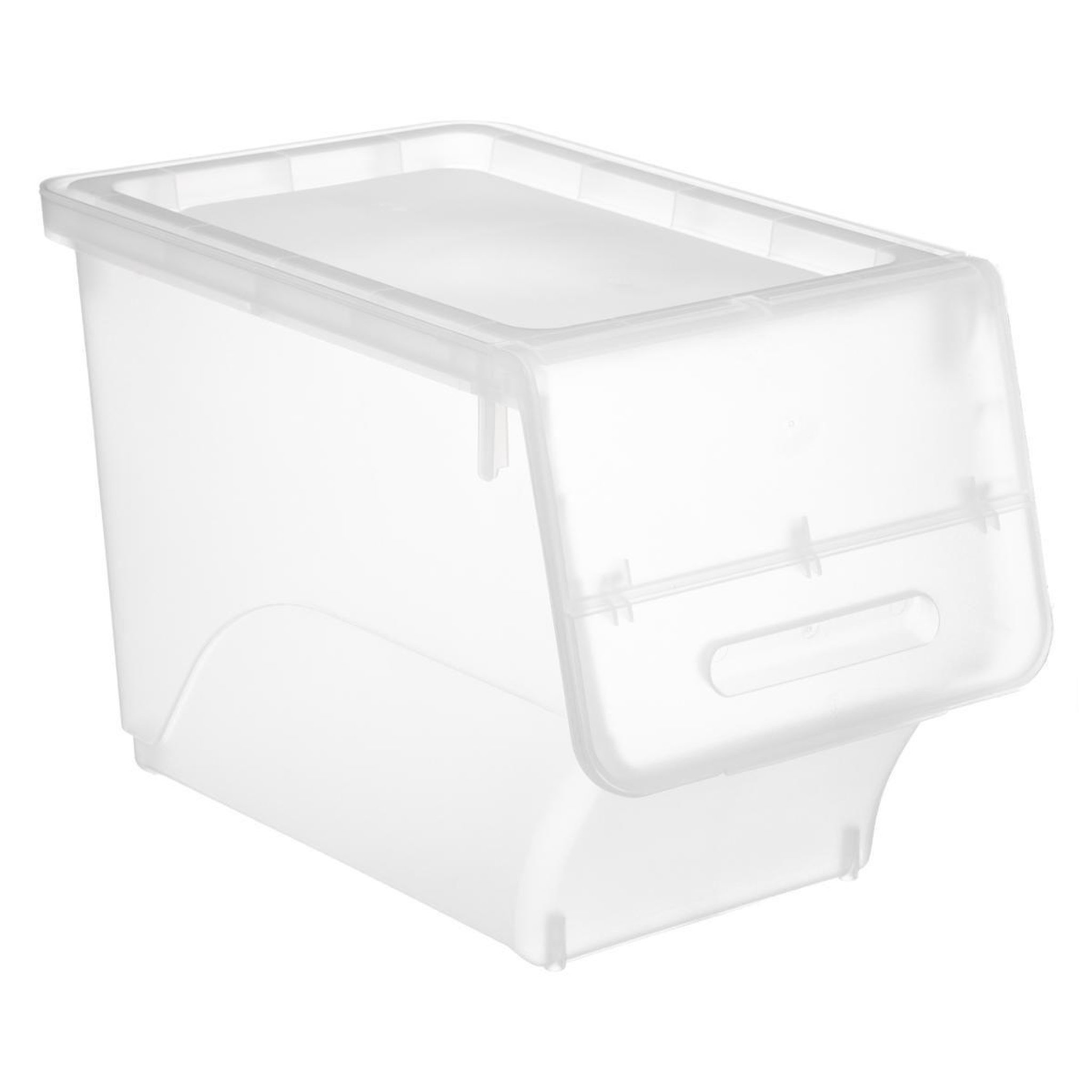 Voir la diapositive 2 : FIVE Boîte de rangement  cara  24l transparent