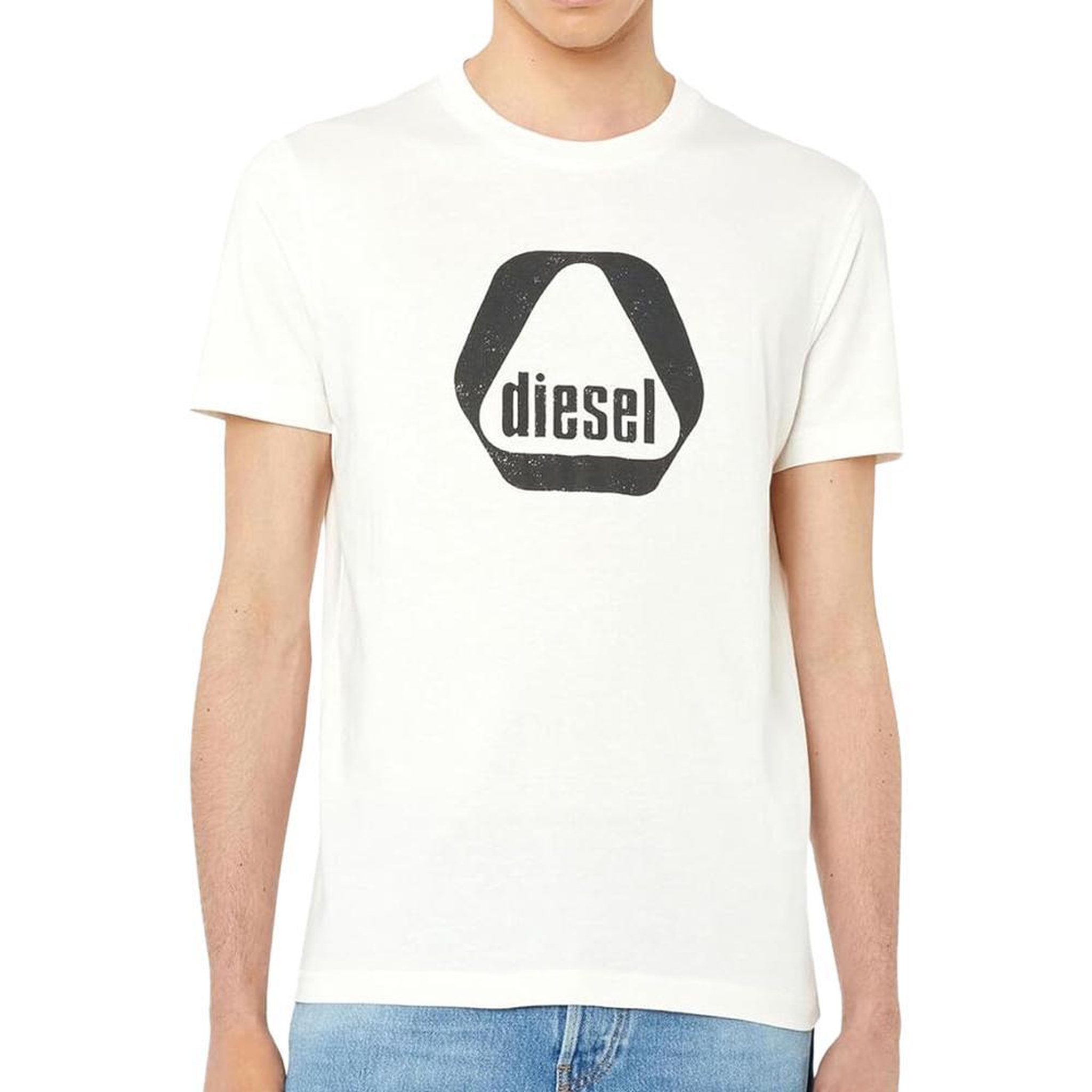 Voir la diapositive 1 : DIESEL T-shirt Blanc Homme Diesel Diegor81E