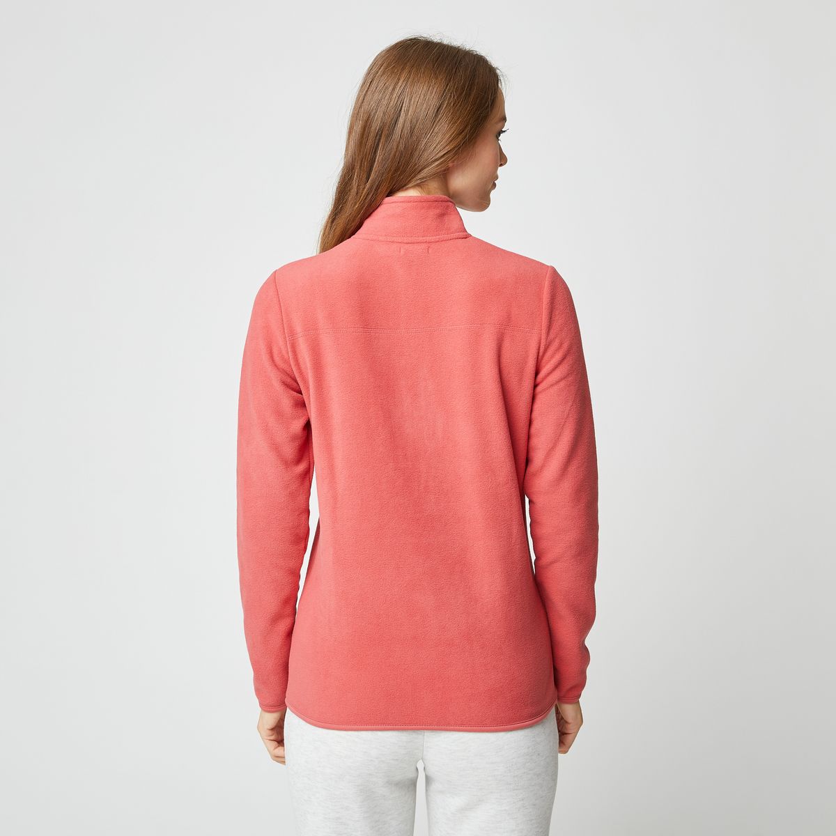 INEXTENSO Veste polaire rose corail femme