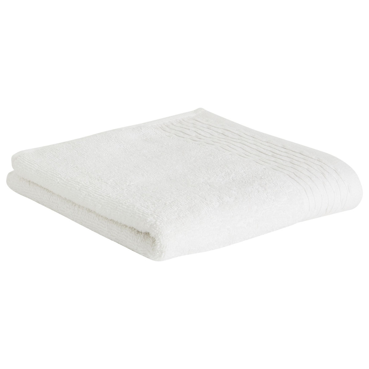 Serviette de toilette unie en coton 500GSM