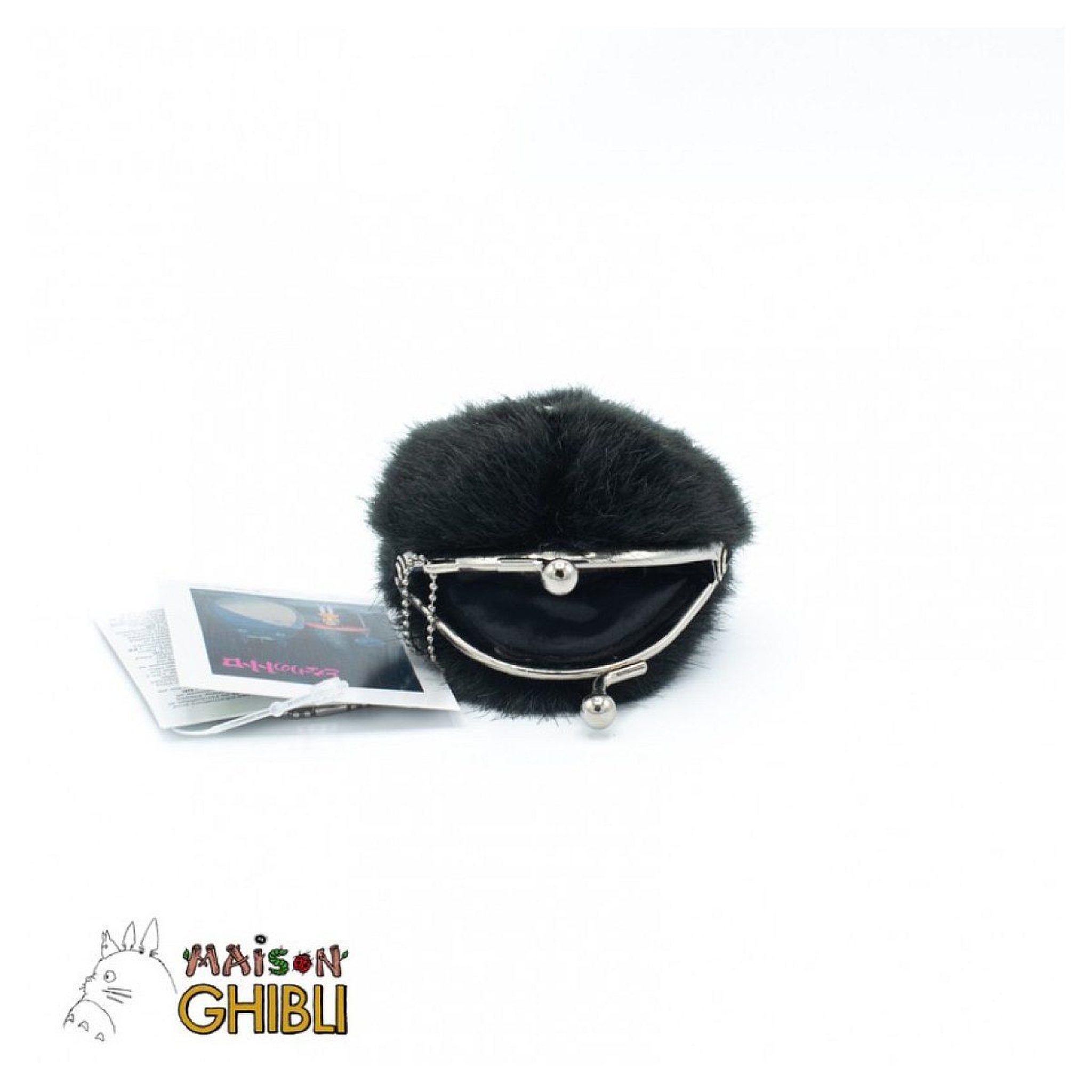 Voir la diapositive 4 : SUN ARROW Mini-porte-monnaie peluche noiraude - mon voisin totoro