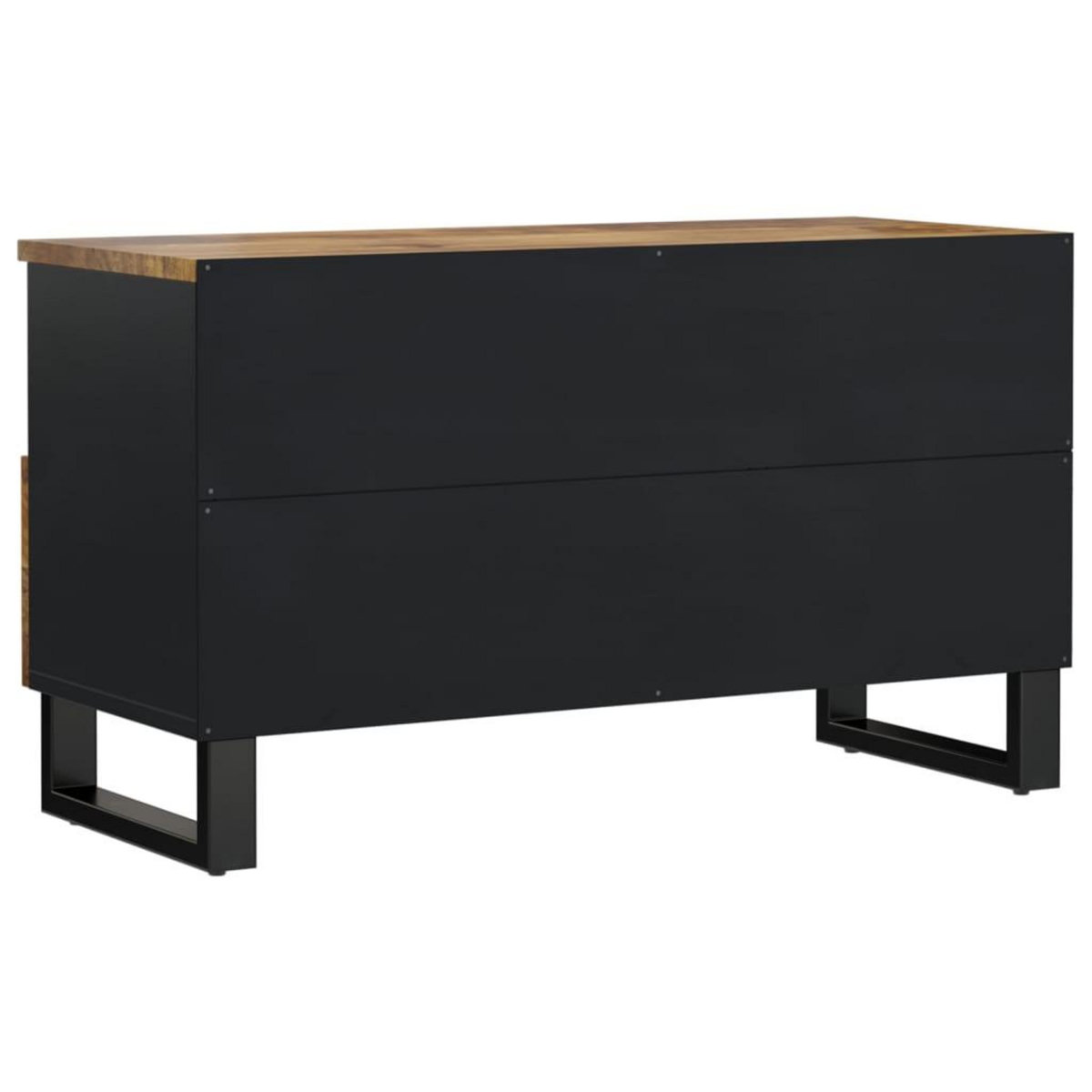 VIDAXL Meuble TV 80x33x46 cm bois de manguier et d'ingenierie