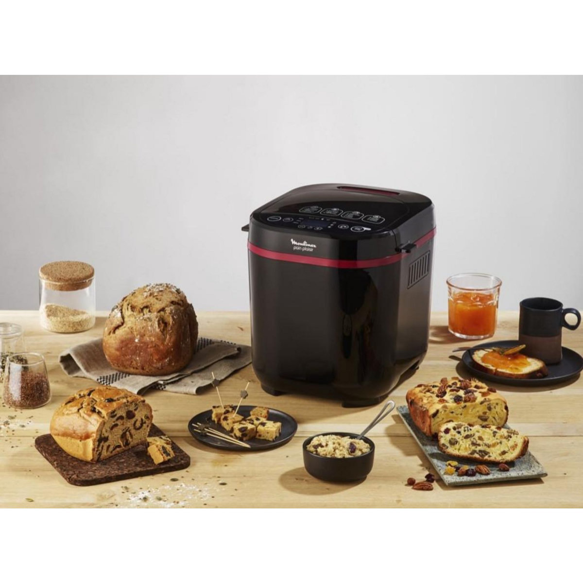 MOULINEX Machine à pain 1kg 720w noir - ow220830