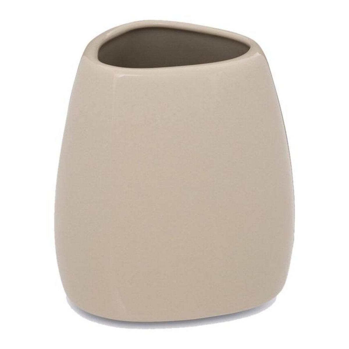 FIVE Gobelet Salle de Bain  Galet  9cm Naturel