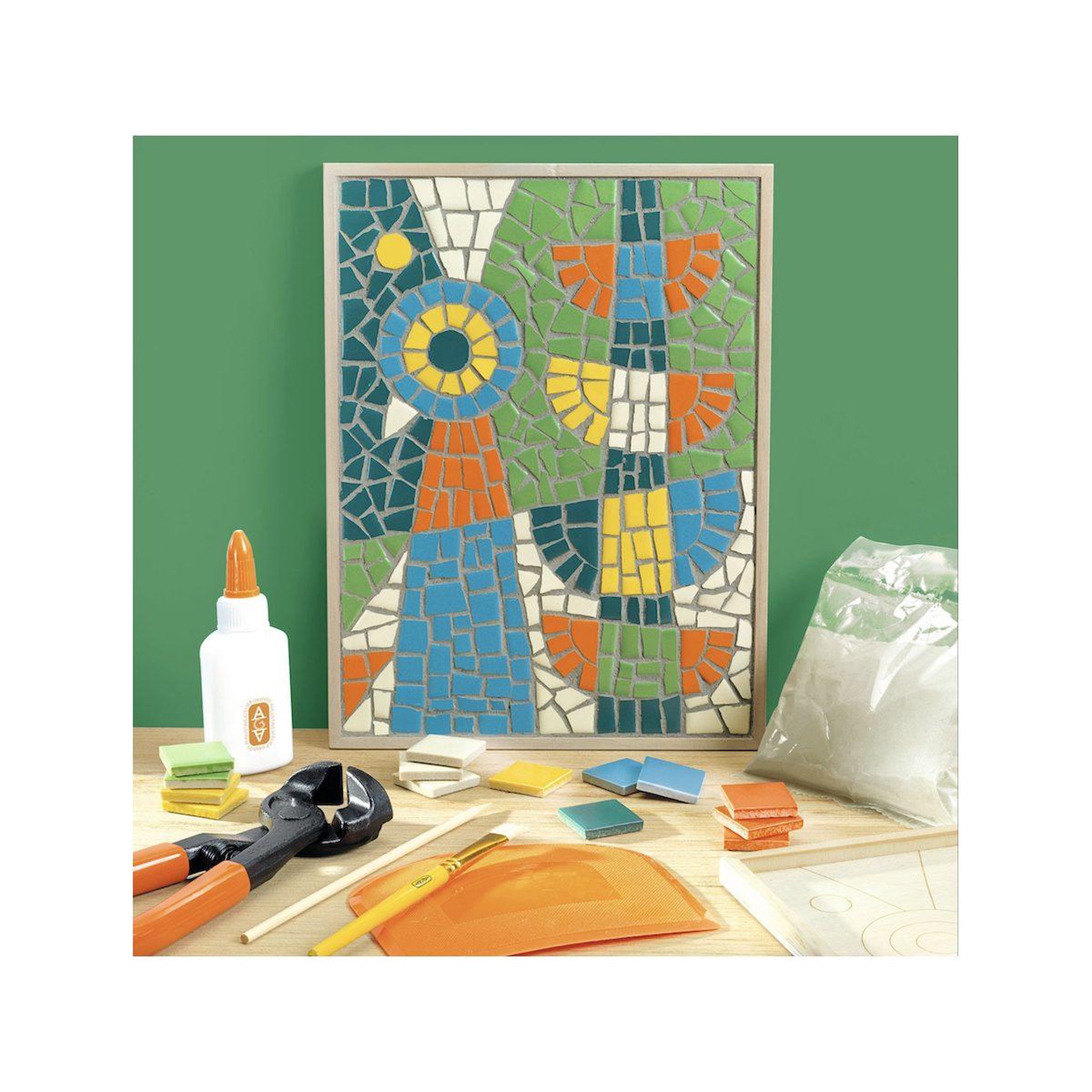 Voir la diapositive 3 : Djeco Atelier 73 mosaique -