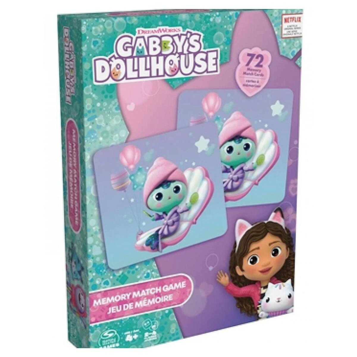 SpinMaster Memory Gabby s dollhouse officiel