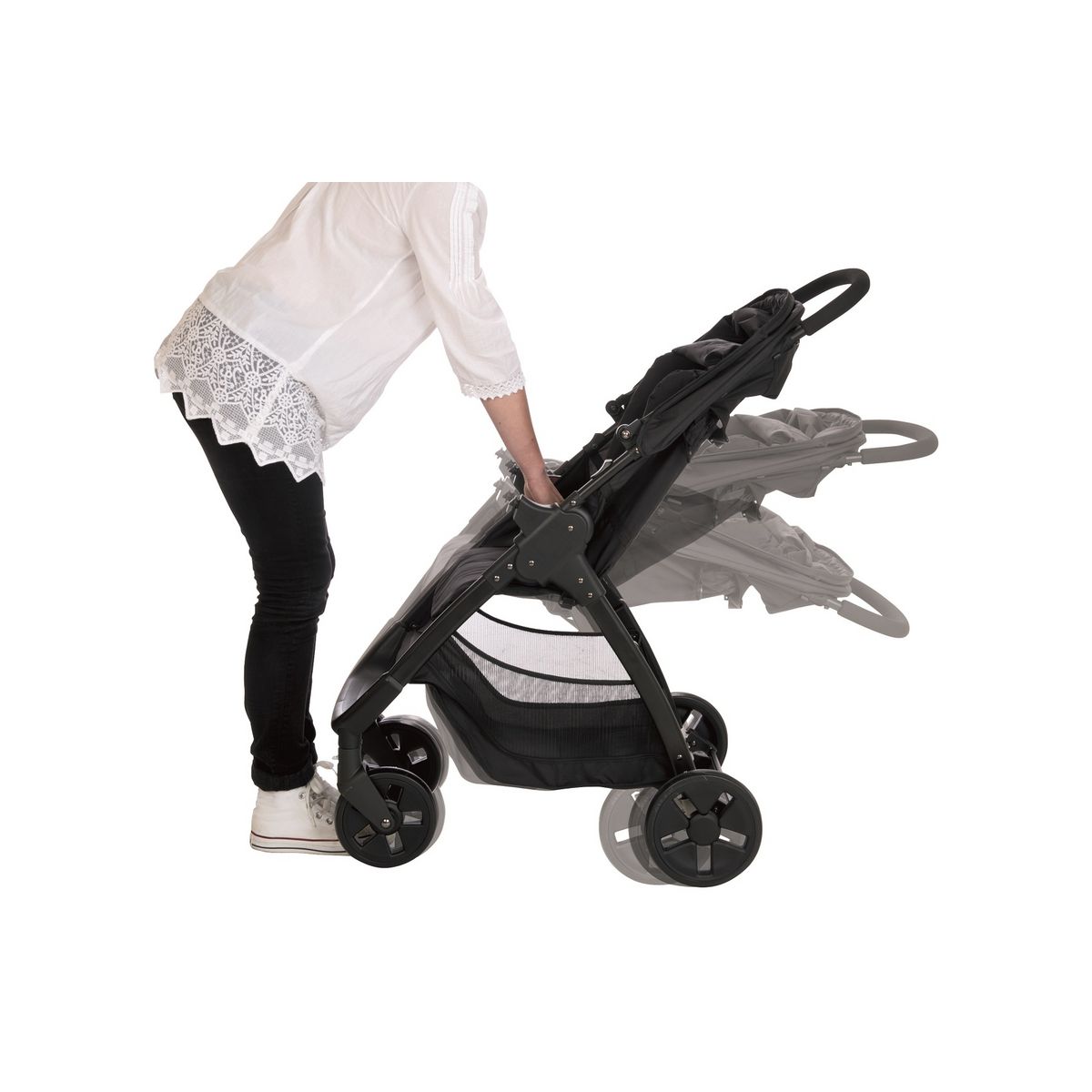 SAFETY FIRST Poussette combinée duo Amble avec habillage pluie