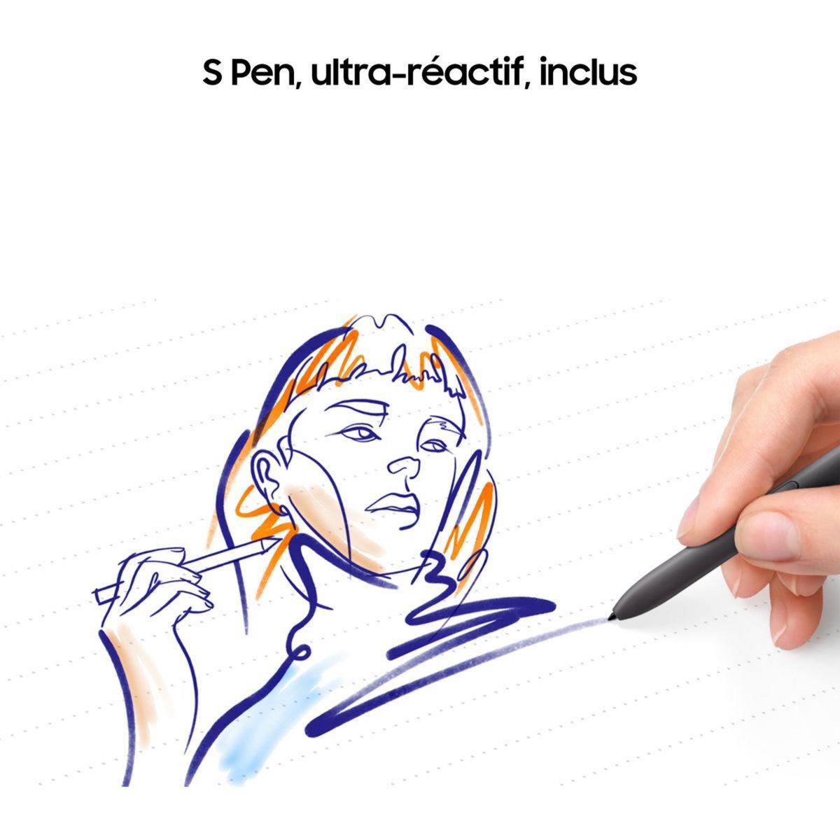 Samsung Tablette Android Galaxy Tab S6 Lite 10.4 128Go Noir