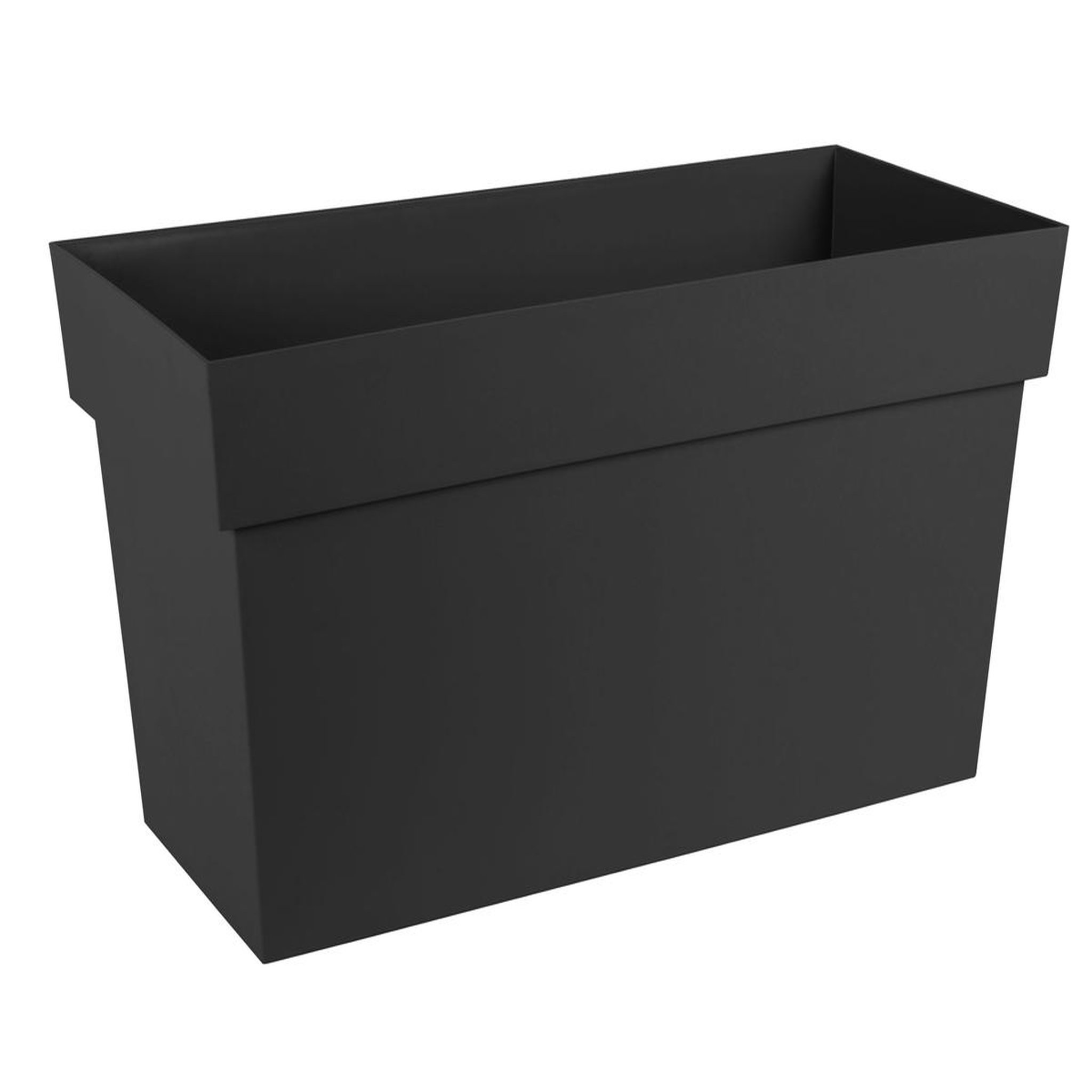 Eda Jardinière Muret Toscane 79 x 36 x 39 cm - Anthracite - Eda