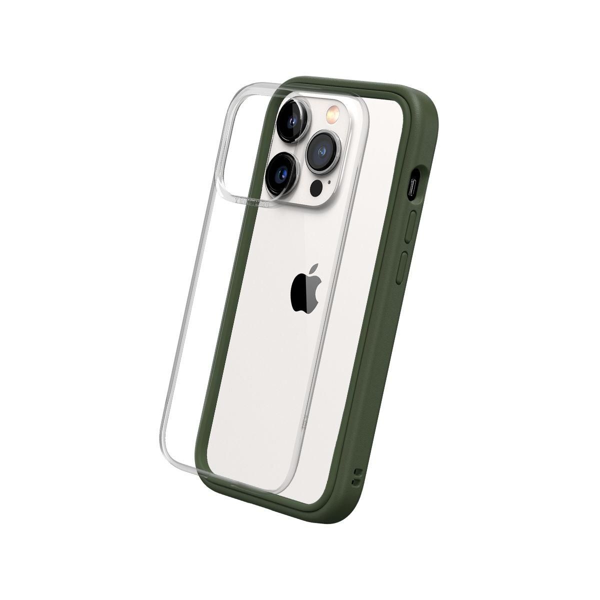 RHINOSHIELD Coque bumper iPhone 14 Pro Mod NX Vert