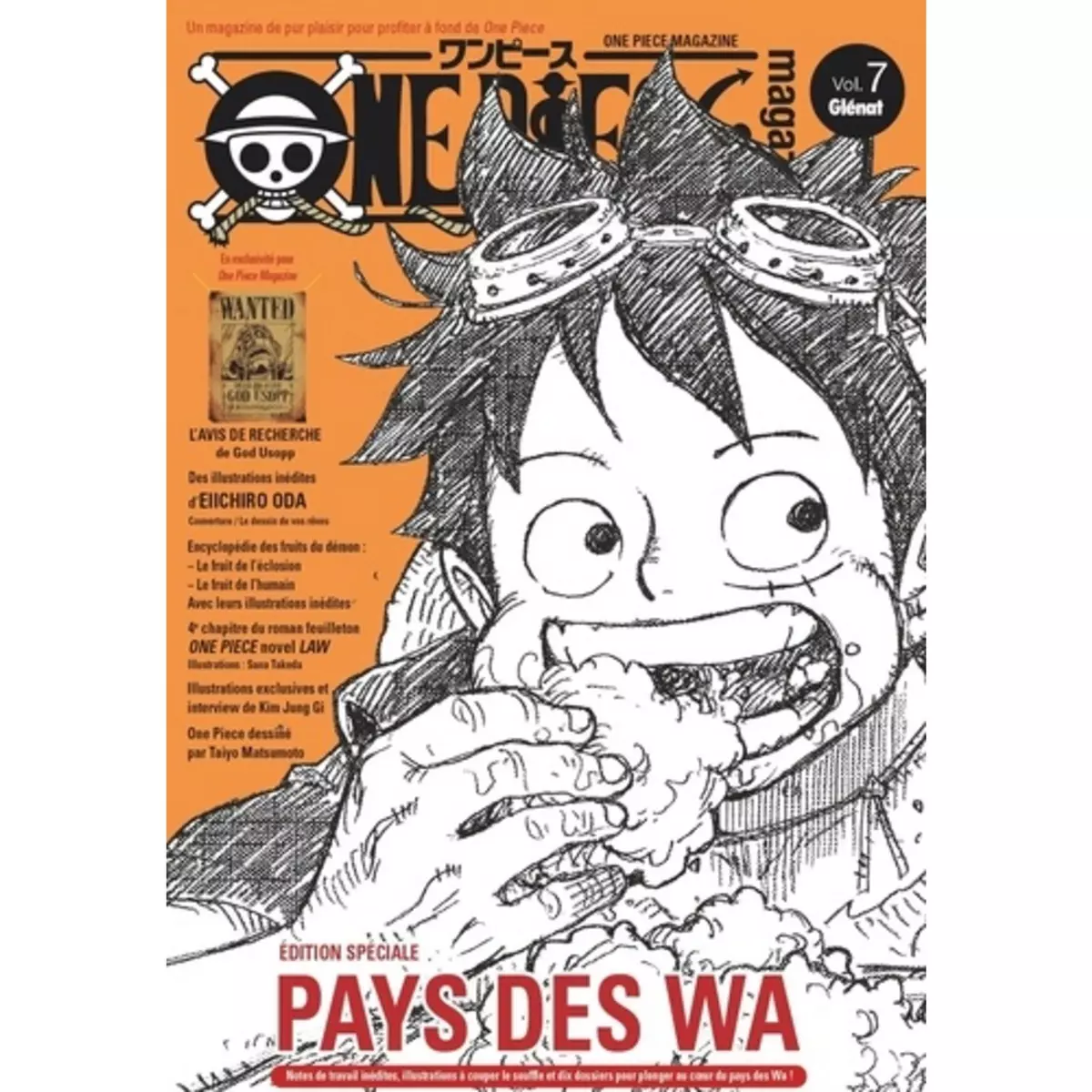  ONE PIECE MAGAZINE N° 7 : PAYS DES WA, Oda Eiichirô