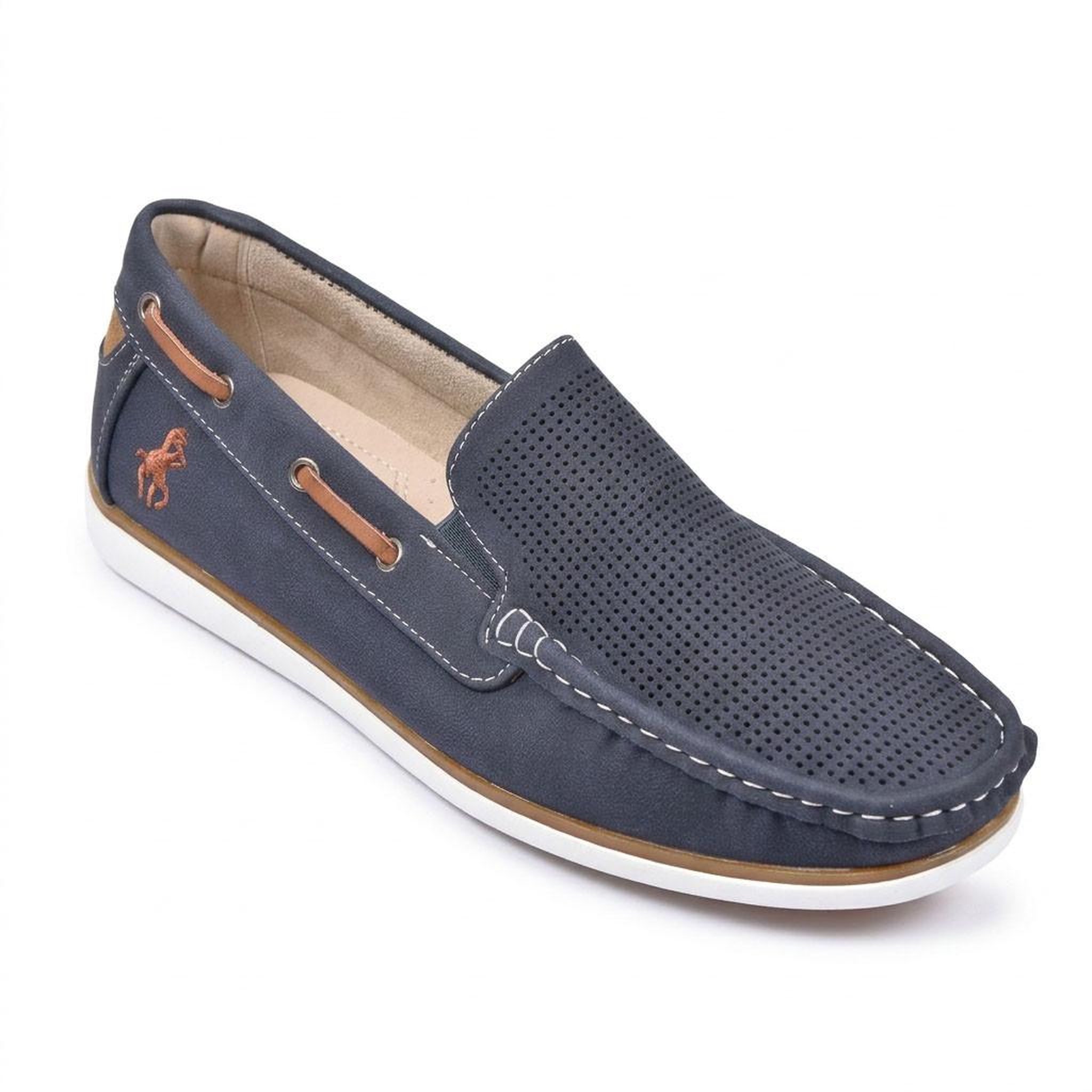 Voir la diapositive 1 : OZABI OZABI Mocassins homme respirants perforés confort été 39-45
