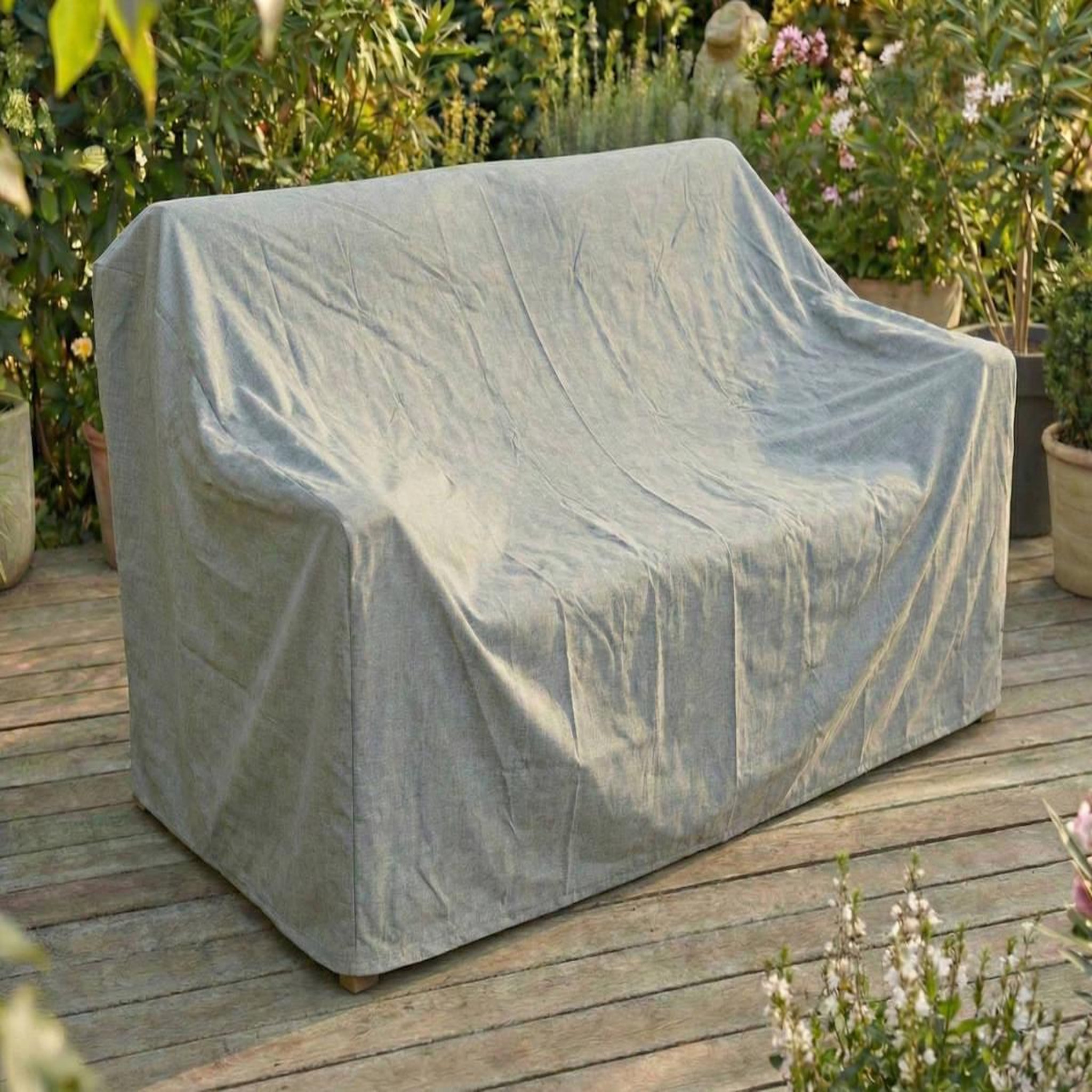 Voir la diapositive 2 : Jardiline Housse de protection cover garden pour canapé de jardin - 3 places - 205 x 85 x 70 cm - jardiline