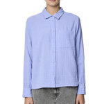 Pieces Chemise  Femme Pieces Kappel. Coloris disponibles : Bleu