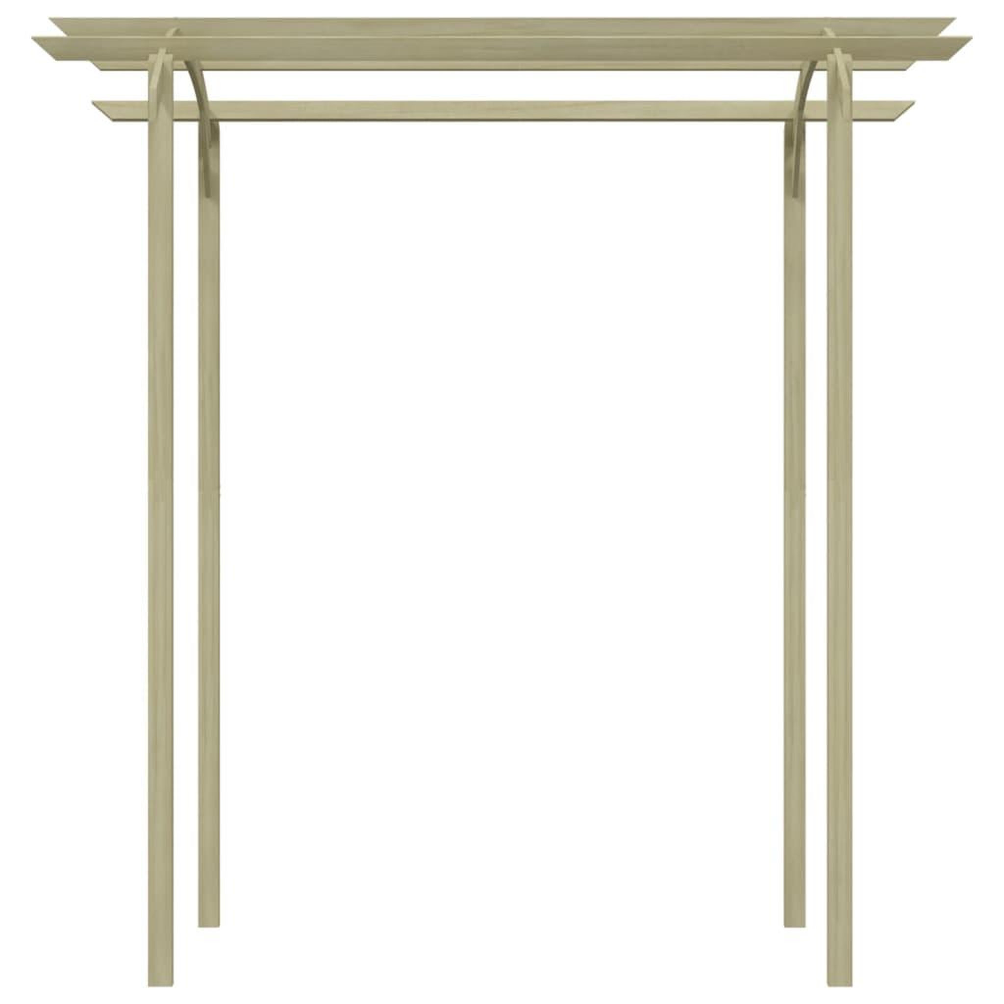Voir la diapositive 2 : VIDAXL Pergola de jardin 180x197x210 cm Bois de pin impregne