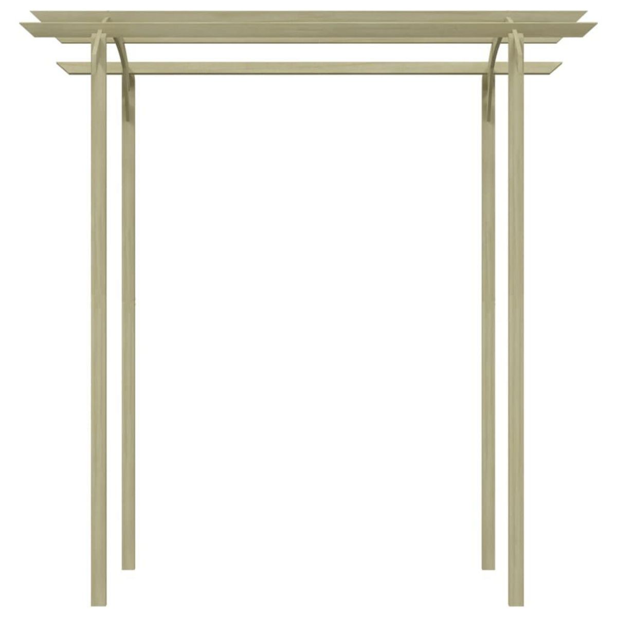 VIDAXL Pergola de jardin 180x197x210 cm Bois de pin impregne