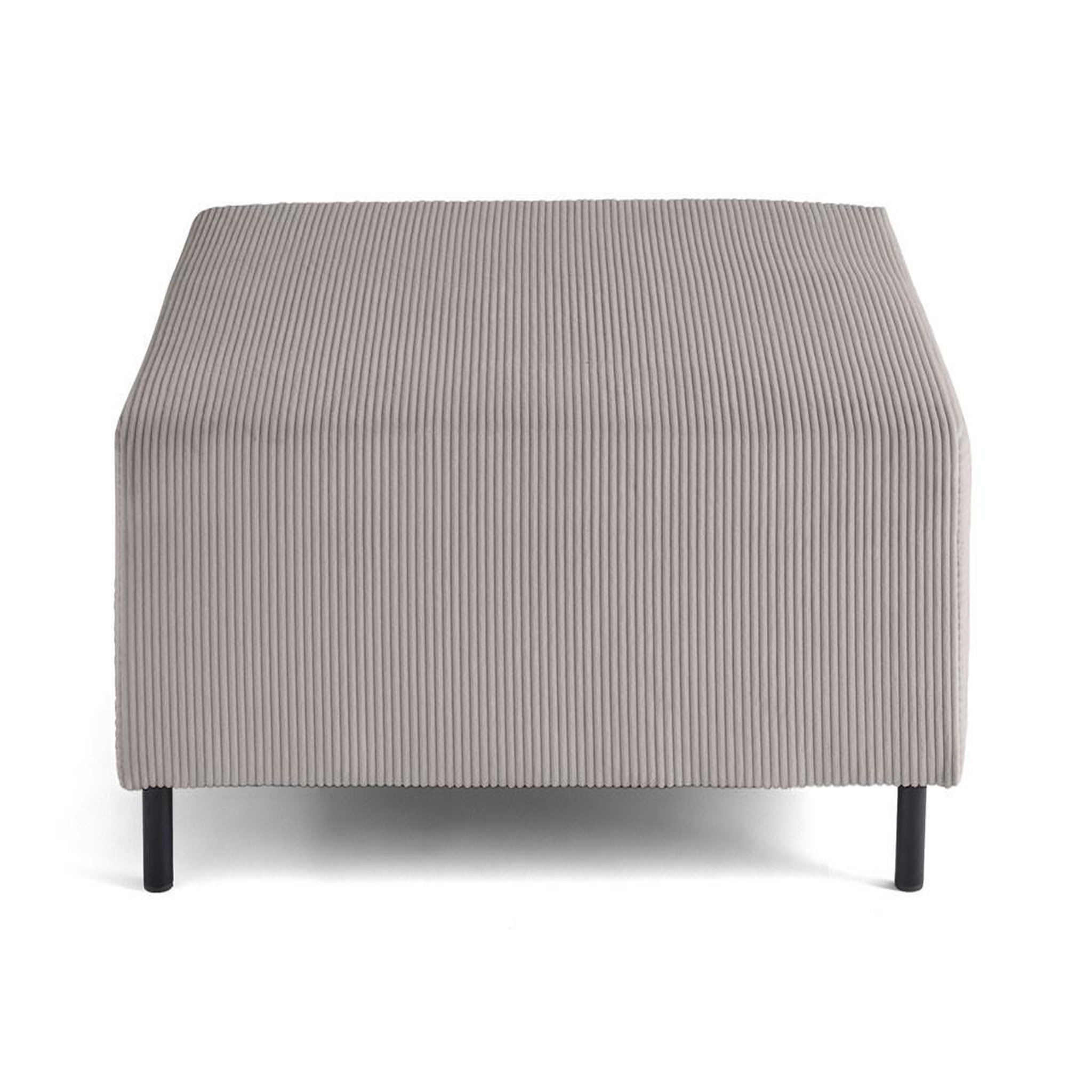 Voir la diapositive 1 : LISA DESIGN Edinburg - pouf modulable - en velours côtelé
