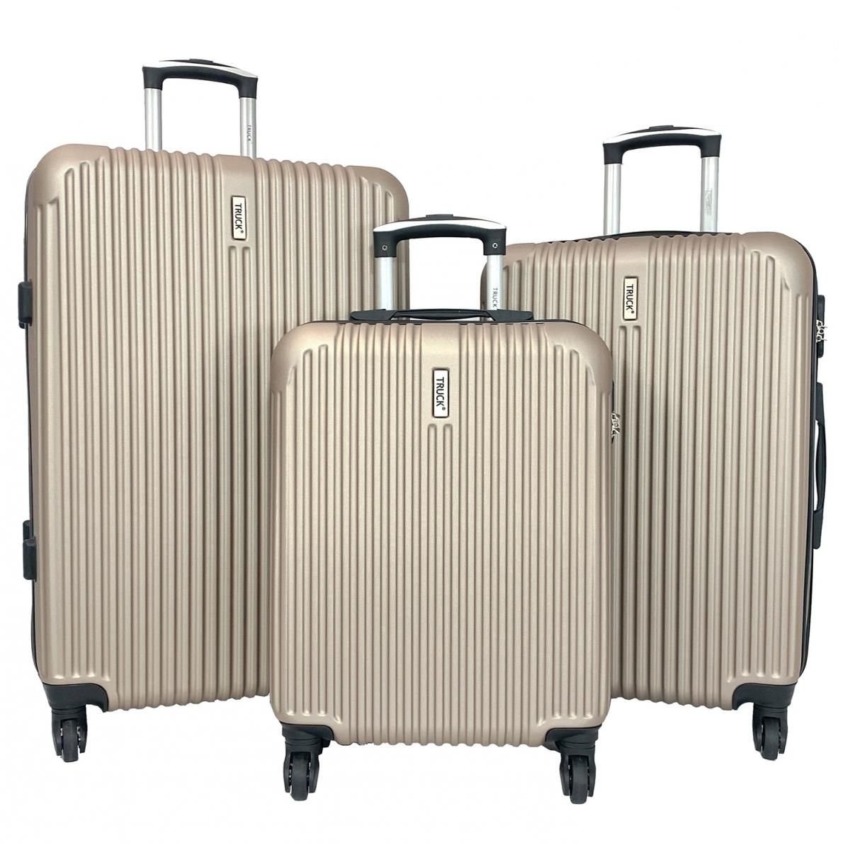 TRUCK Lot 3 valises rigides dont 1 valise cabine