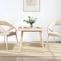 Voir la diapositive 2 : VIDAXL Dessus de table 70x70x2,5 cm bois de pin massif