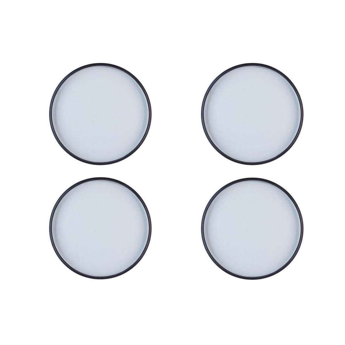 BJORN Assiette GOURMET Ø28cm - 4 pièces - Onyx