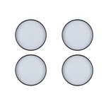 BJORN Assiette GOURMET Ø28cm - 4 pièces - Onyx