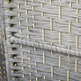 Voir la diapositive 6 : HOMCOM Paravent intérieur en bois 4 panneaux 180 x 180 cm séparateur de pièce pliable bois gris