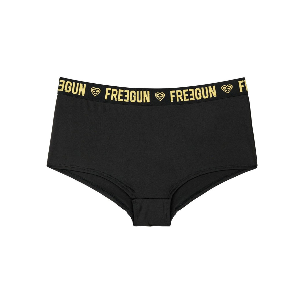 FREEGUN Lot de 2 shortys fille Romantic Cities Orange