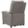Voir la diapositive 5 : VIDAXL Fauteuil Gris clair Tissu