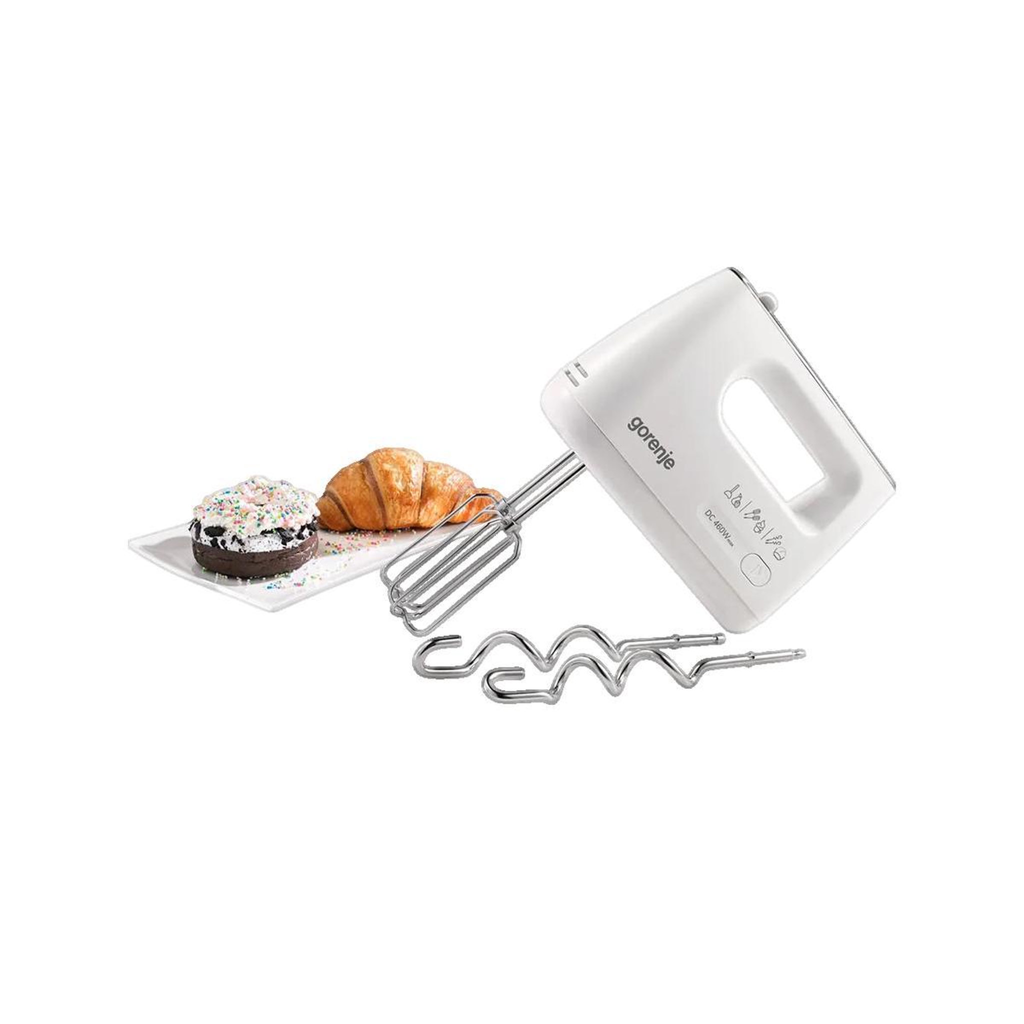 Voir la diapositive 2 : GORE WEAR Mélangeur électrique Gorenje M460CDC plastique blanc