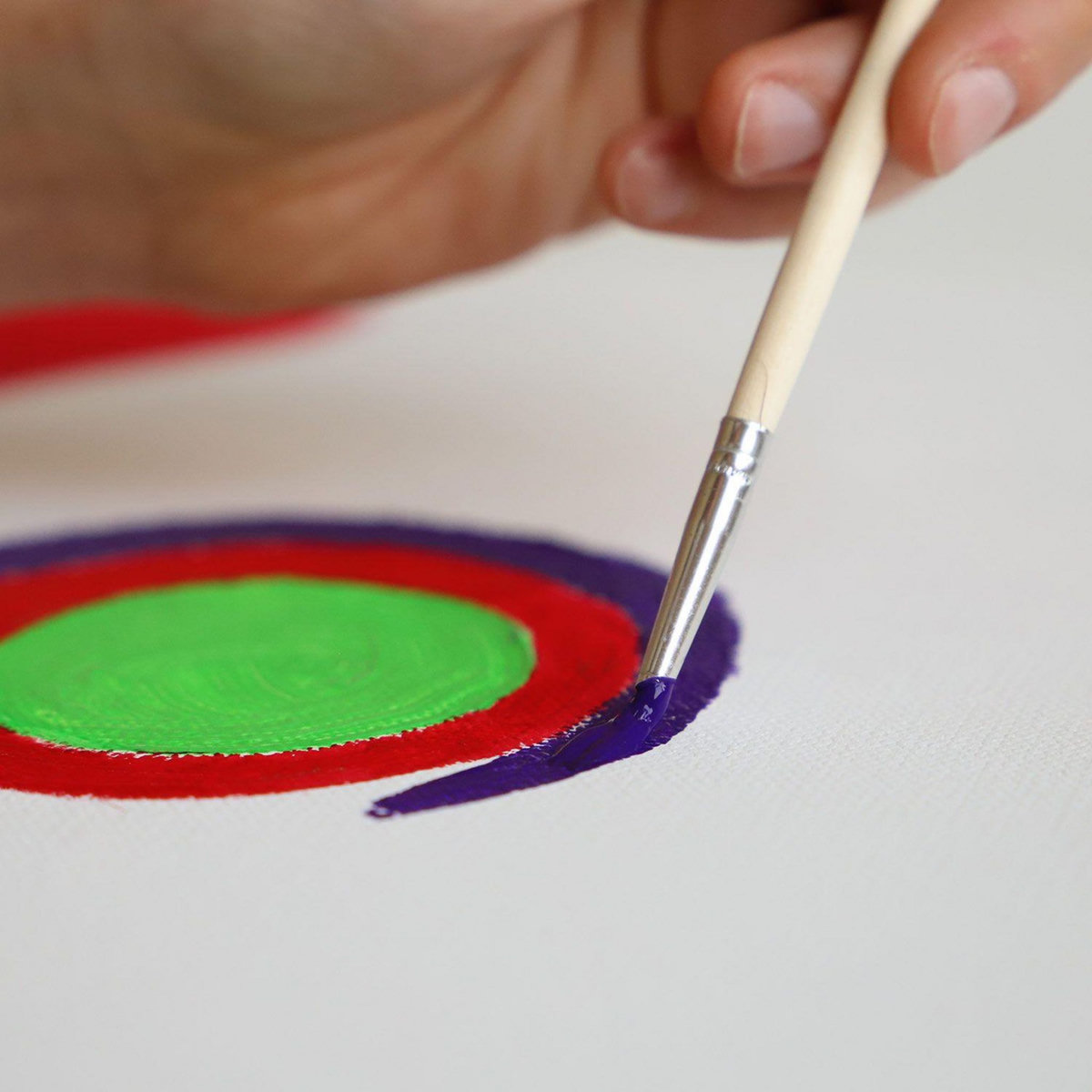 PRIMO 10 pinceaux ronds et plats