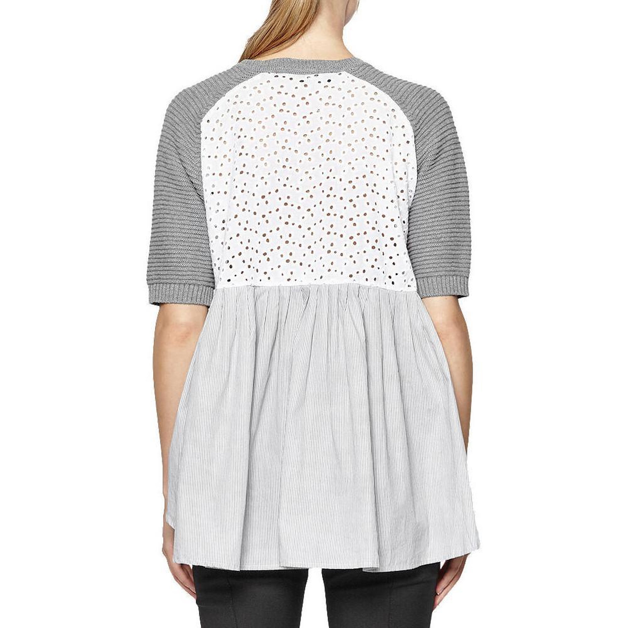 Voir la diapositive 2 : FRENCH CONNECTION Pull gris femme French Connection Effie