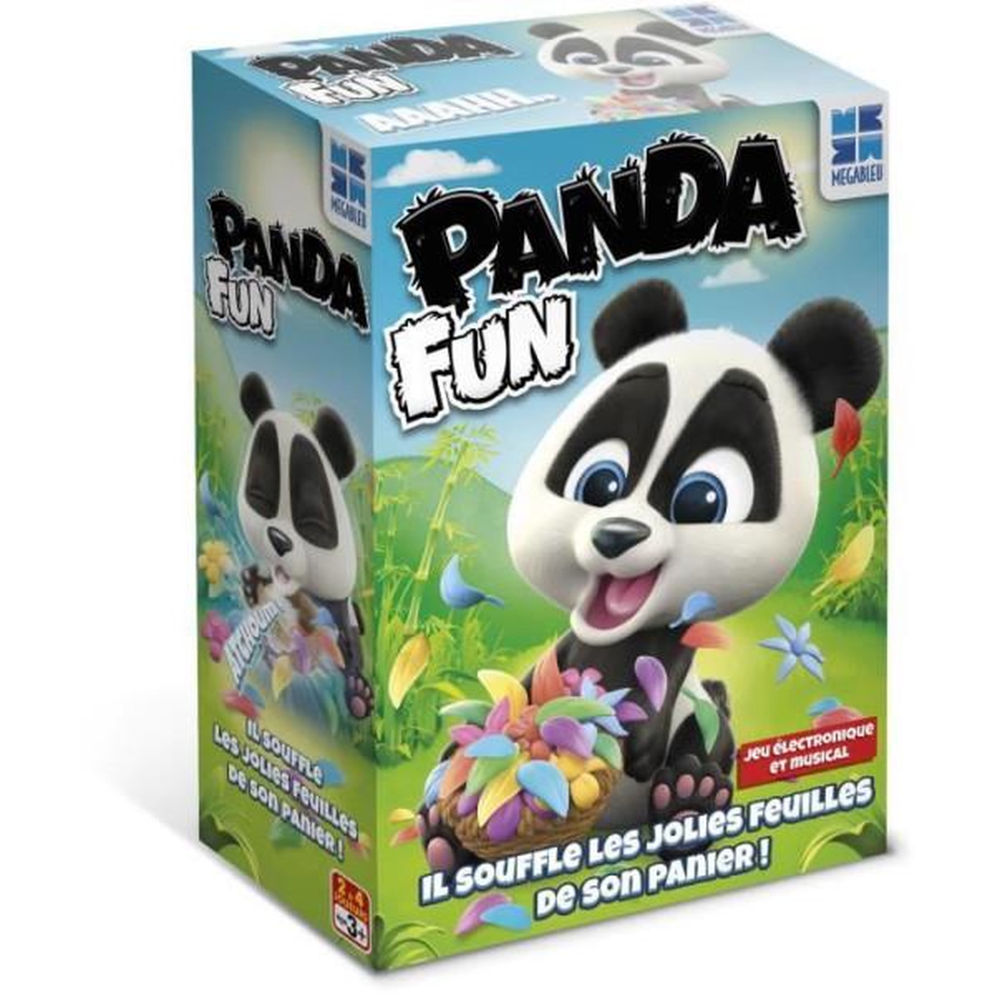 Voir la diapositive 2 : Megableu Panda'fun - jeu de société - a partir de 3 ans - 2 a 4 joueurs - megableu