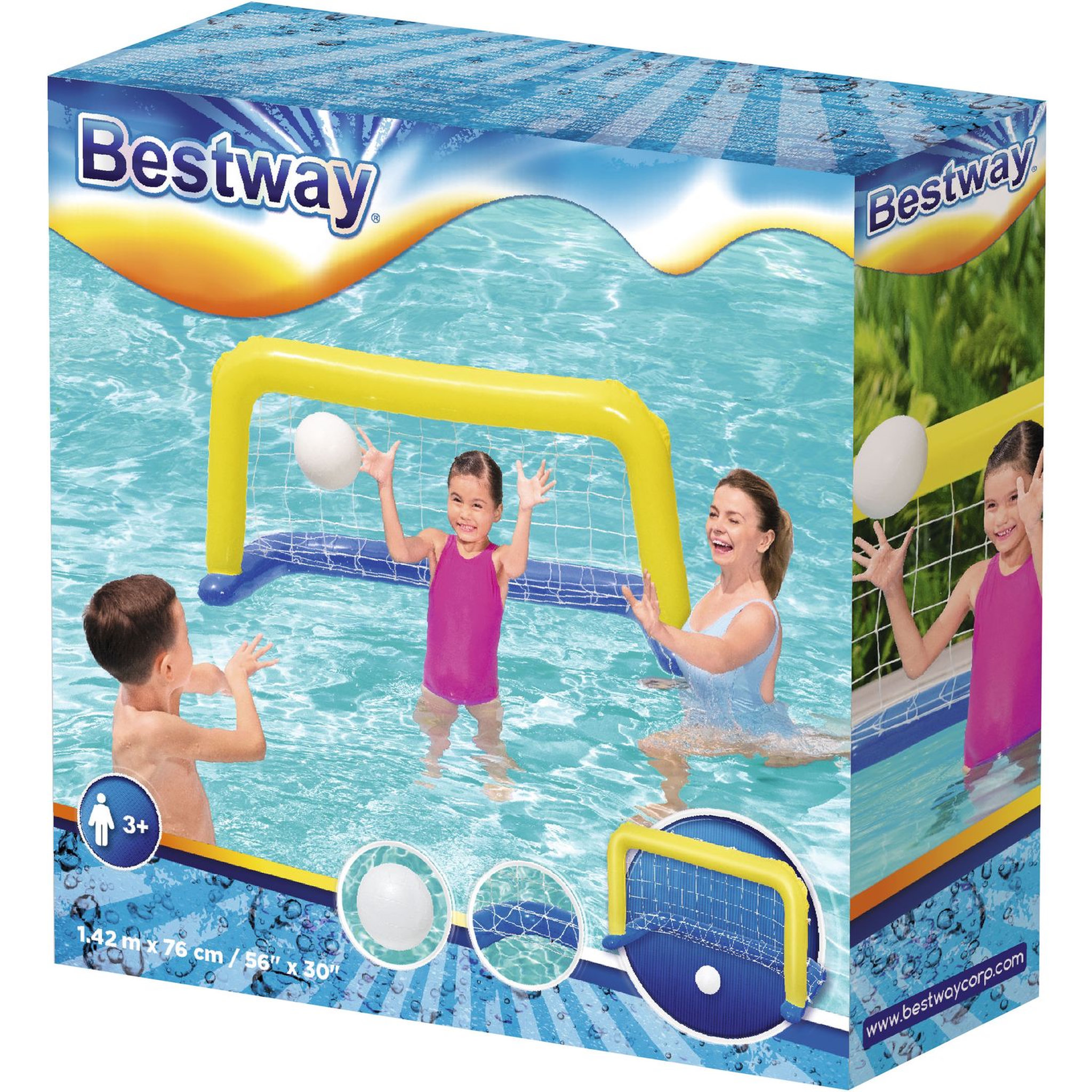 Voir la diapositive 2 : BESTWAY But gonflable 137x66 cm