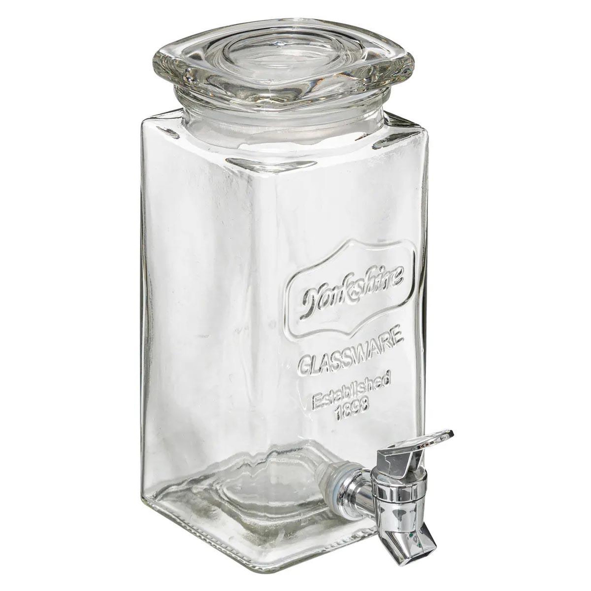 Voir la diapositive 2 : SECRET DE GOURMET Distributeur de boisson  modern wood  4,5l transparent