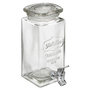 Voir la diapositive 2 : SECRET DE GOURMET Distributeur de Boisson  Modern Wood  4,5L Transparent