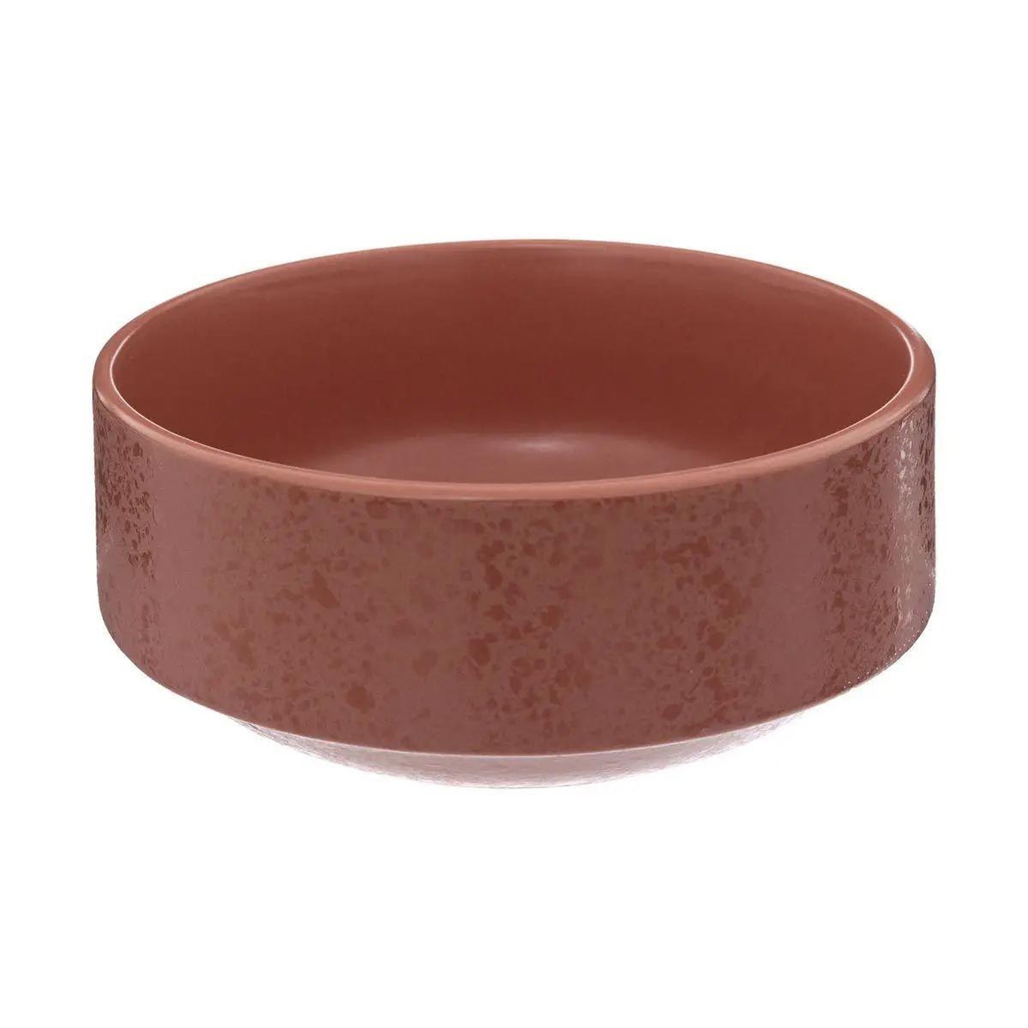 Voir la diapositive 2 : SECRET DE GOURMET Lot de 6 Bols en Grès  Loft  14cm Terracotta
