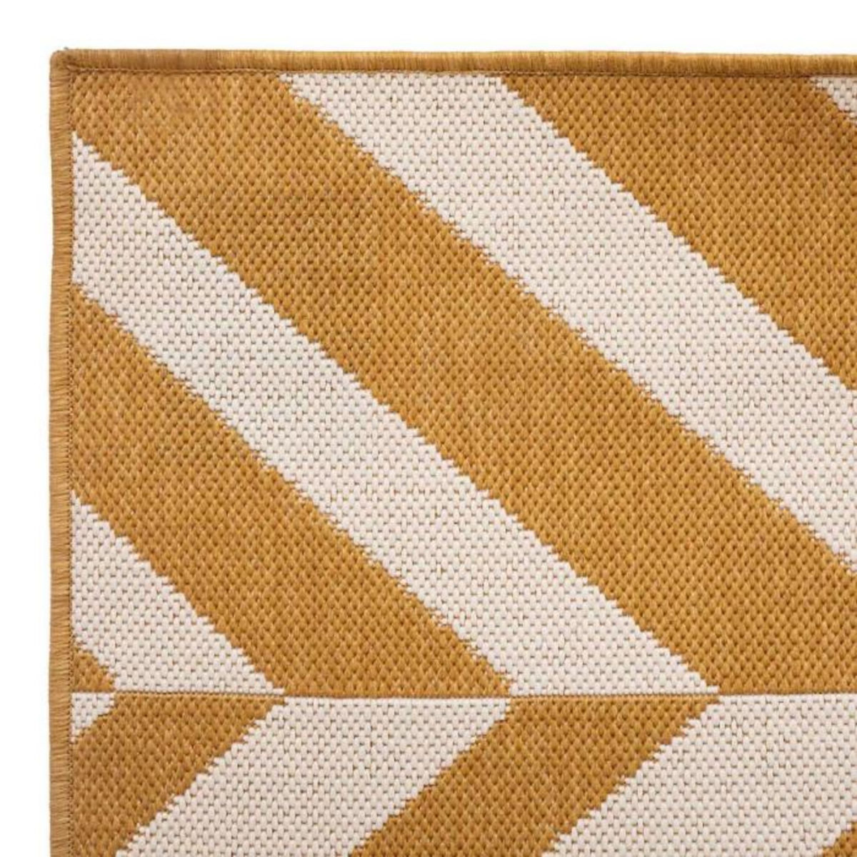 ATMOSPHERA Tapis Déco Imprimé  Colyn  120x160cm Ocre