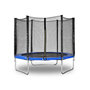 Voir la diapositive 1 : JARDIDECO Trampoline Atlas Ø 2,44 m Bleu - Jardideco