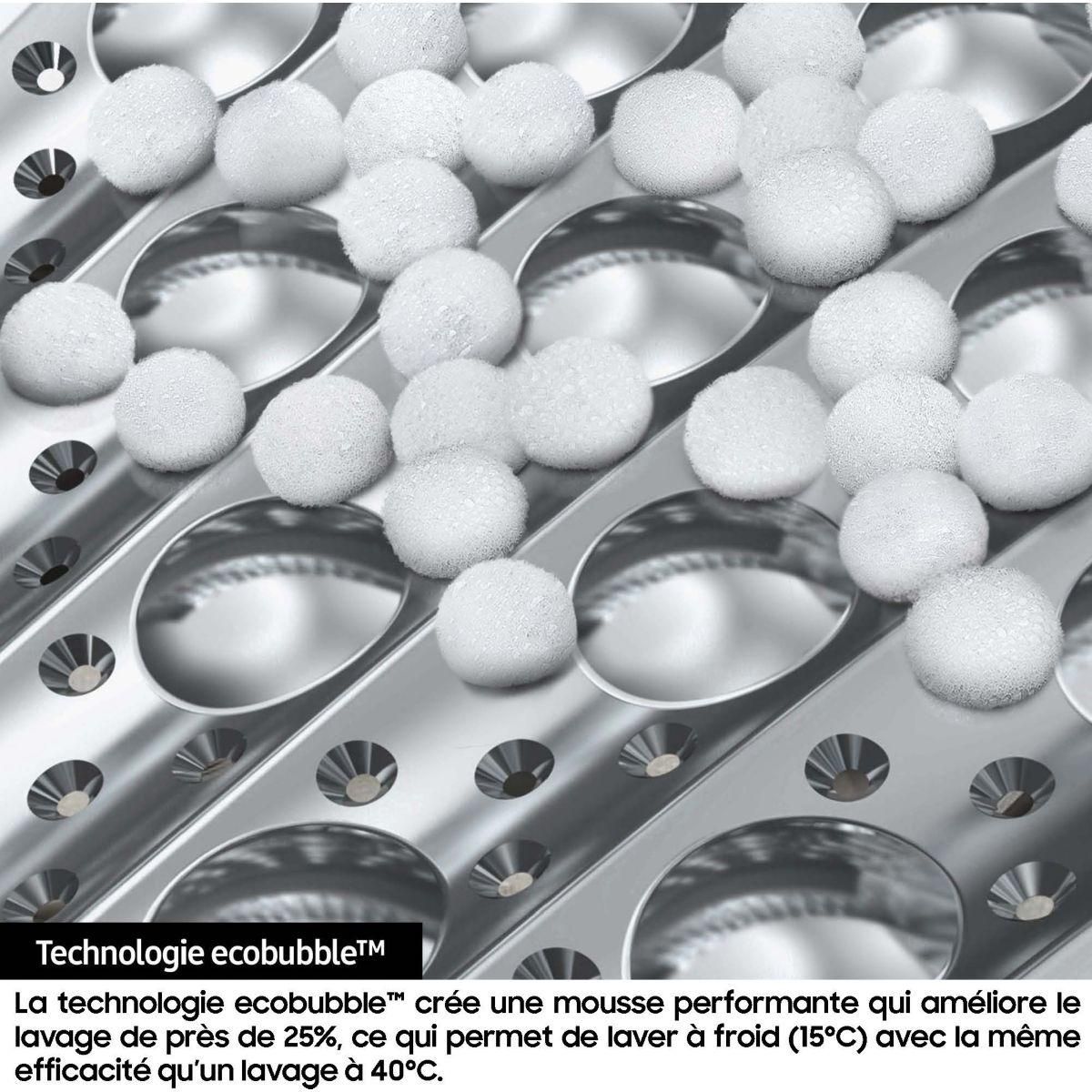 Samsung Lave linge hublot WW80T734DWHAS3