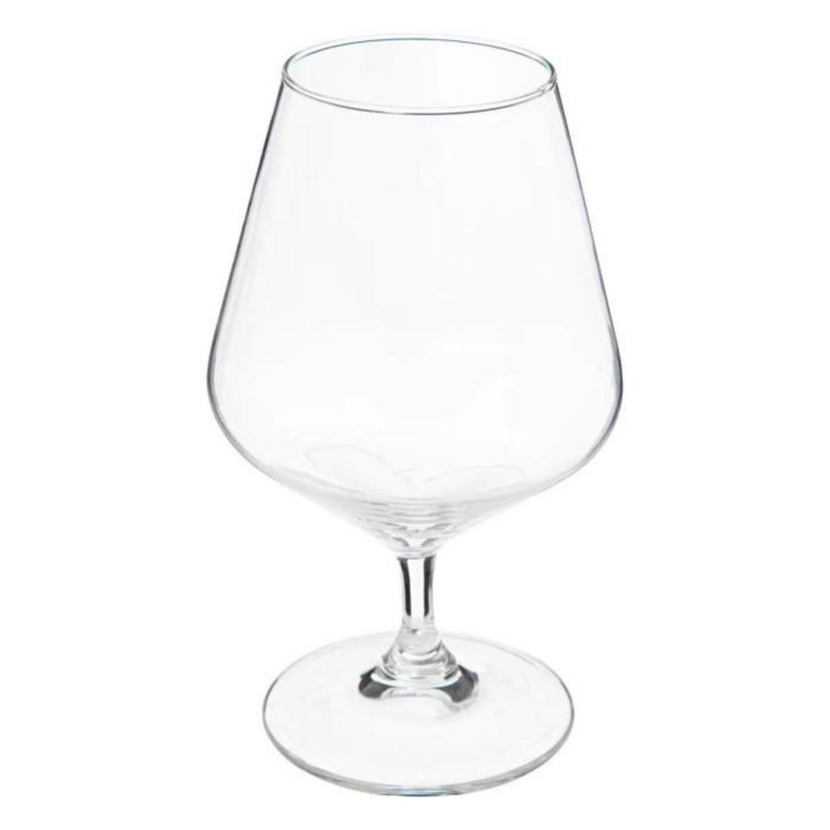 SECRET DE GOURMET Lot de 6 Verres à Cognac  Nora  35cl Transparent