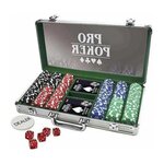 Tactic Mallette de poker ProPoker 300 Jetons
