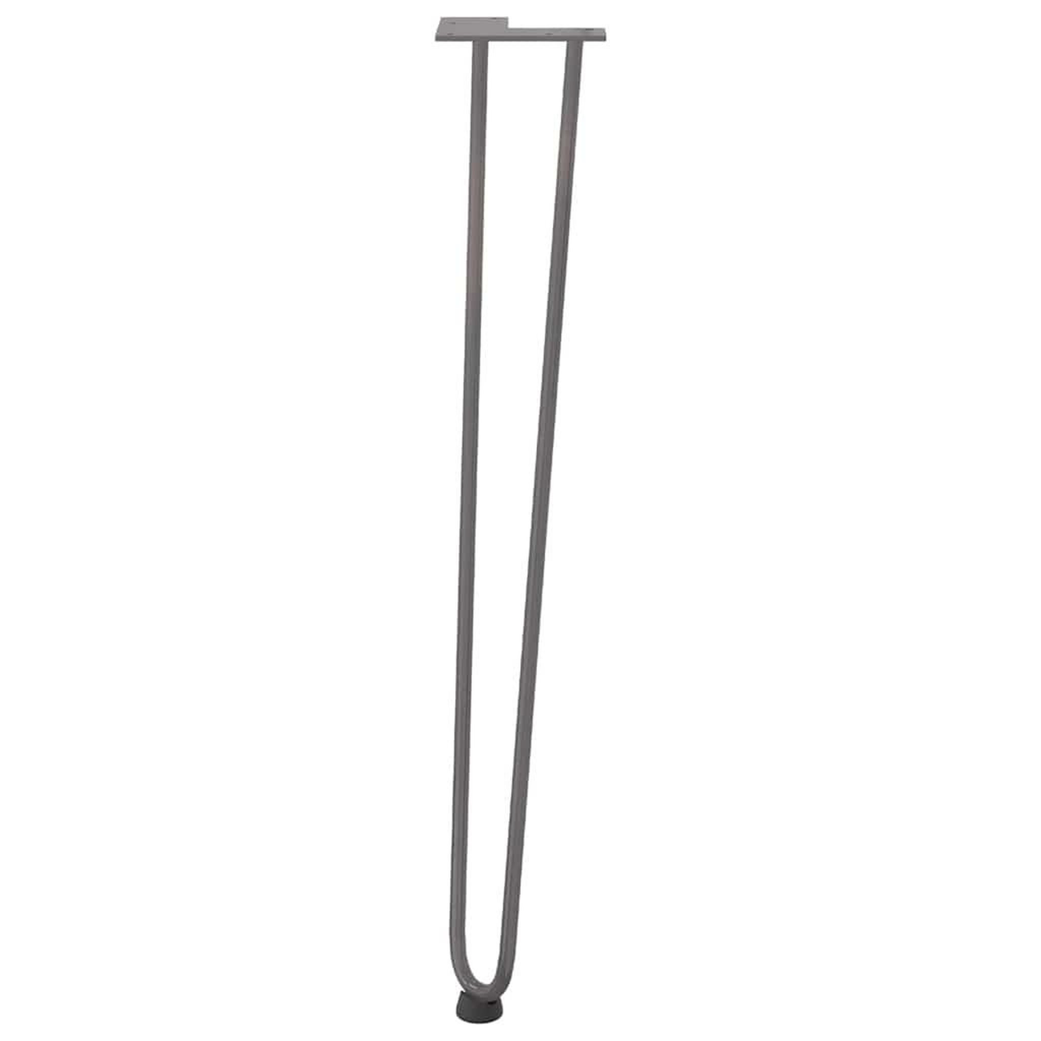 Voir la diapositive 5 : VIDAXL Pieds de table en forme d'epingle a cheveux 72 cm acier massif