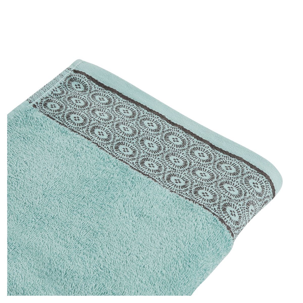 ACTUEL Drap de bain fantaisie en coton 450 g/m² PASTEL