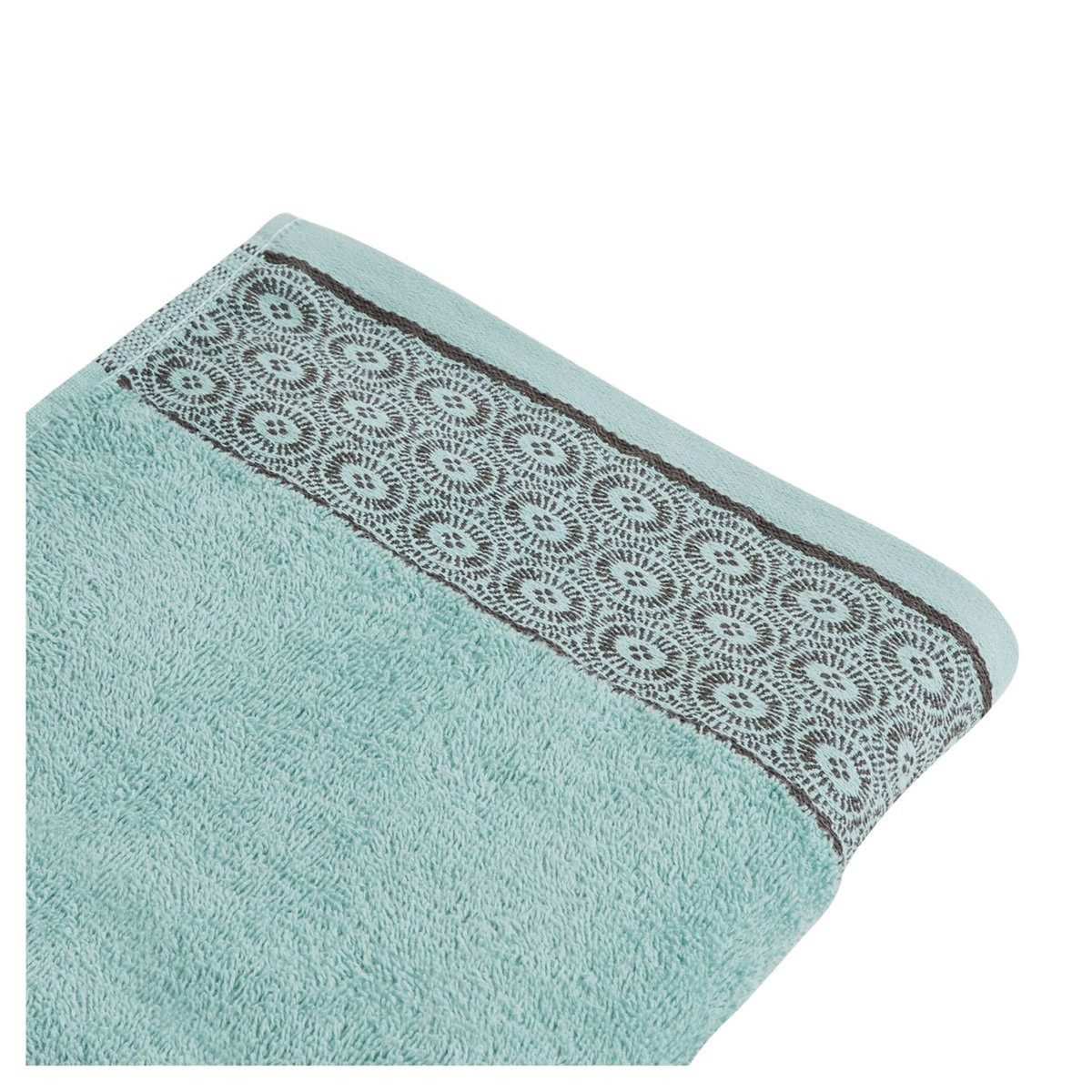 ACTUEL Drap de bain fantaisie en coton 450 g/m² PASTEL