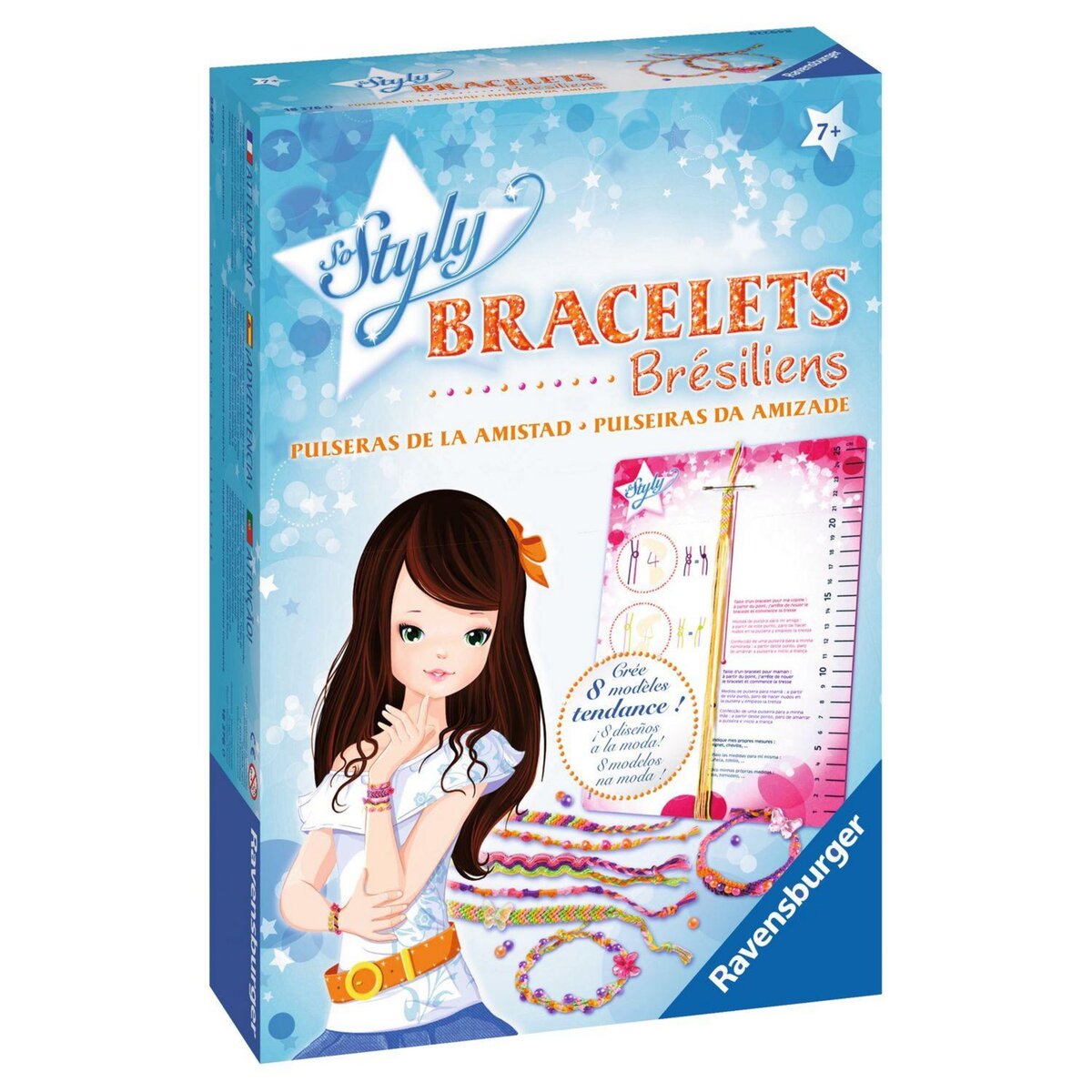 RAVENSBURGER Coffret Bracelets brésiliens - So Styly
