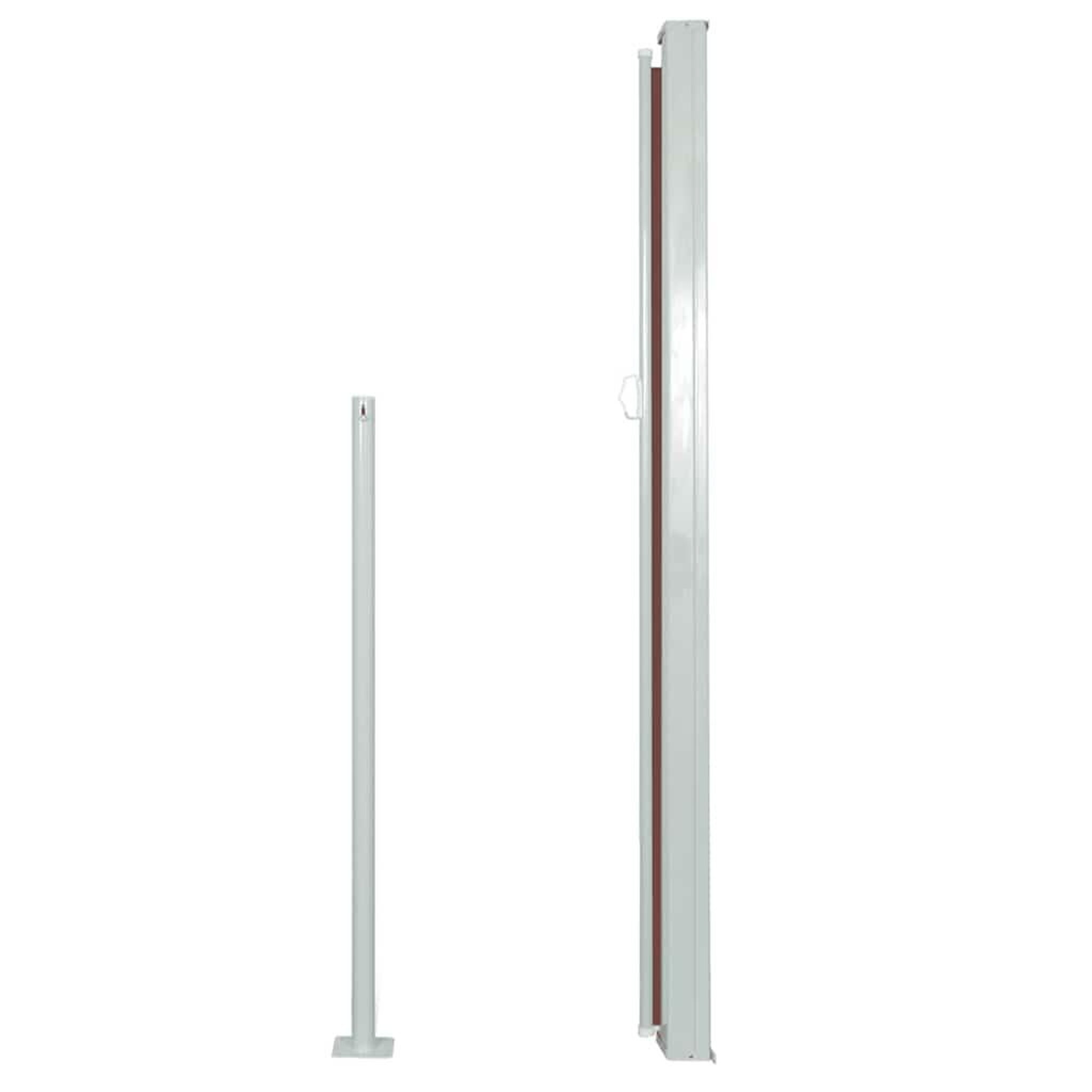 Voir la diapositive 3 : VIDAXL Auvent lateral retractable 160 x 500 cm Marron