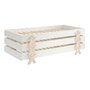 Voir la diapositive 1 : Paris Prix Lit Enfant en Bois  Modulo Smiley III  90x200cm Blanc